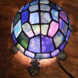 Vintage Accents Vintage Stained Glass Turtle Light Poshmark